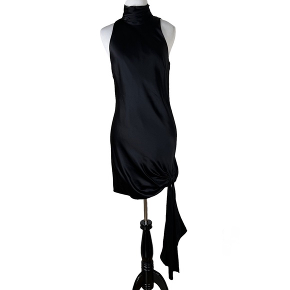 Cinq a Sept Denise Dress in Black NWT Size 4 - Picture 4 of 11